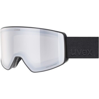 UVEX Scenic P Skibrille, Schwarz/Silber
