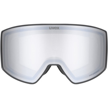 UVEX Scenic P Skibrille, Schwarz/Silber