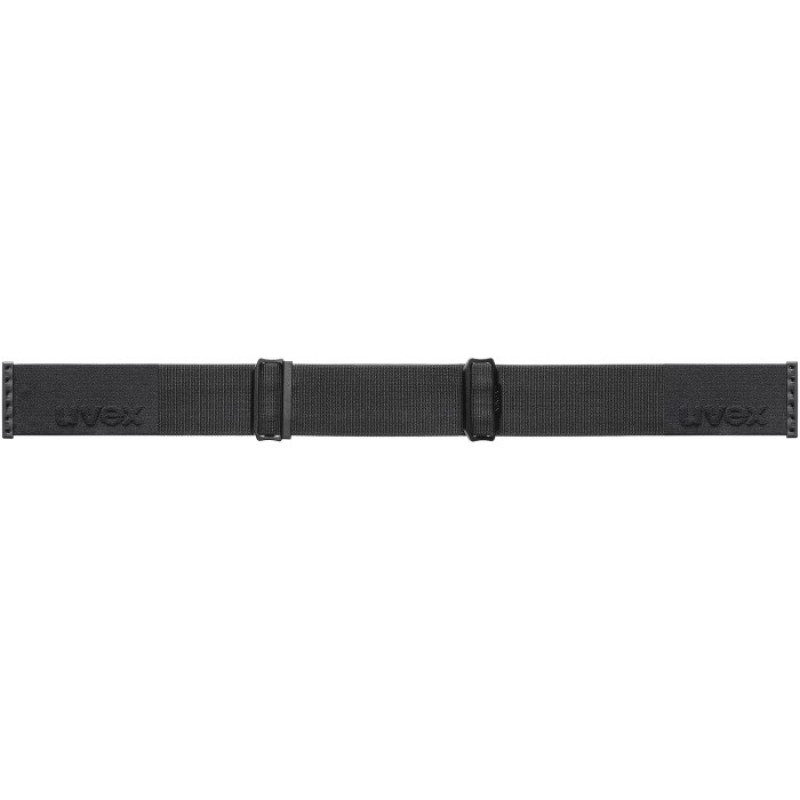 UVEX Scenic P Skibrille, Schwarz/Silber