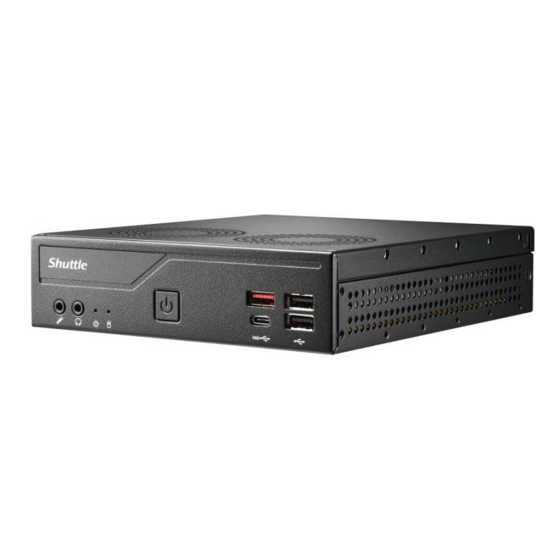 Shuttle DH810 XPC Slim Barebone Mini-PC, LGA1851, 8 GB DDR5-RAM