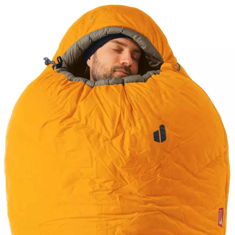 Deuter Astro Pro 800 Daunenschlafsack, -16 °C / 3 °F, magma/titanium