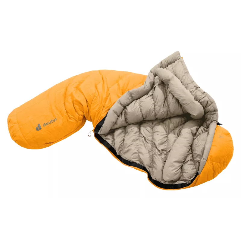 Deuter Astro Pro 400 Daunenschlafsack, -6 °C / 21 °F, magma/titanium