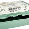 keeeper Carla Midi Lunch Box Space Tour, nordic green, Deco-Click-Box, PP (1 Stk.)