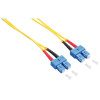 LogiLink FP0SC10 LWL-Patchkabel SC/SC OS2 9/125 µm Duplex, 10 m, Gelb