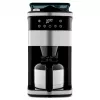 Medion MD 19911 Filterkaffeemaschine mit Mahlwerk, Thermoskanne, 1000 W, Silber/Schwarz