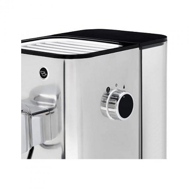 WMF 0412360011 Lumero Siebträger-Espressomaschine, Edelstahl