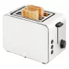 WMF Stelio 414210001 Toaster, 2 Scheiben, Edelstahl, Paper Grey, 1050 W