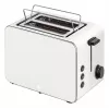 WMF Stelio 414210001 Toaster, 2 Scheiben, Edelstahl, Paper Grey, 1050 W