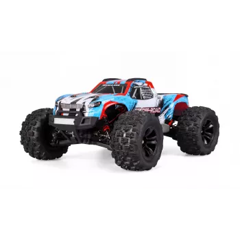 Amewi Hyper Go Monster Truck V2 brushless 4WD, 1:16, RTR, blau/weiß