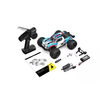 Amewi Hyper Go Monster Truck V2 brushless 4WD, 1:16, RTR, blau/weiß
