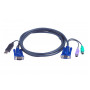 ATEN 2L-5506UP PS/2-auf-USB-KVM-Kabel, 6 m