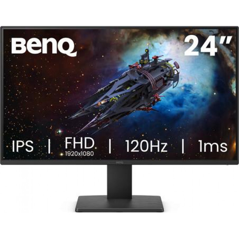 BenQ GW2491P 23,8-Zoll-FHD-IPS-Monitor, 1920 x 1080, 120 Hz, 5 ms, HDMI, DisplayPort, Schwarz