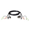 ATEN 2L-7D02DH HDMI-auf-DVI-D-Kabel, Stecker/Stecker, 1,8 m, Schwarz