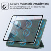 ESR Rebound Magnetic Hülle ESR208BLK für Apple iPad Air 10.9 (2020/2022, 4. und 5. Gen.) / iPad Air 11 (2024, 6. Gen.), Schwarz