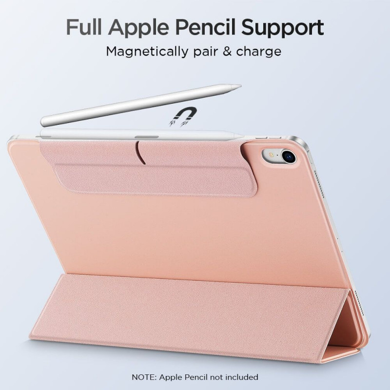 ESR Rebound Magnetic Hülle ESR208BLK für Apple iPad Air 10.9 (2020/2022, 4. und 5. Gen.) / iPad Air 11 (2024, 6. Gen.), Schwarz