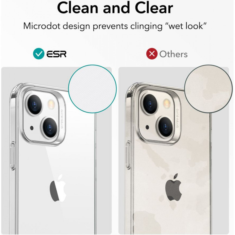 ESR Project Zero Hülle für Apple iPhone 14 Plus / 15 Plus, ESR519, Clear