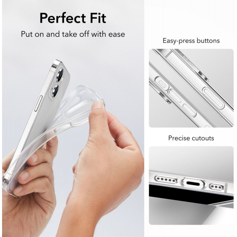 ESR Project Zero Hülle für Apple iPhone 14 Plus / 15 Plus, ESR519, Clear