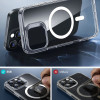ESR Classic Hybrid HaloLock MagSafe Hülle mit gehärtetem Glas für Apple iPhone 16 Pro Max, transparent