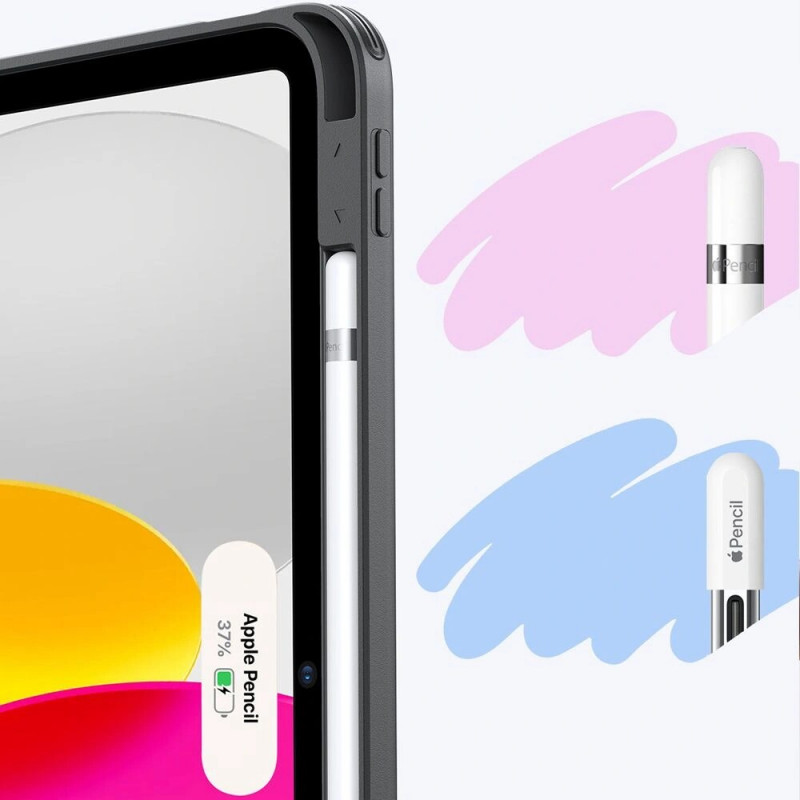 ESR Flip Hybrid Hülle für Apple iPad 10.9" 2022 (10. Gen.) / iPad 11" 2025 (11. Gen.), Schwarz