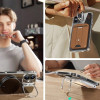 ESR Classic Hybrid Kickstand HaloLock MagSafe Hülle mit gehärtetem Glas für Apple iPhone 16 Plus, transparent