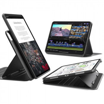 ESR Flip Hybrid Hülle für Apple iPad Pro 13" 2024/2025, ESR952, Schwarz