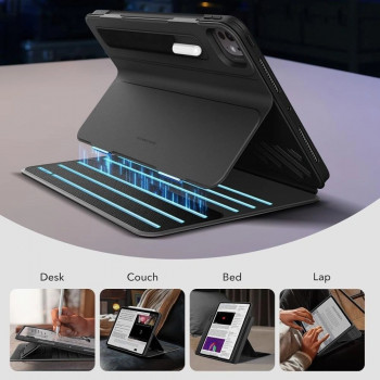 ESR Flip Hybrid Hülle für Apple iPad Pro 13" 2024/2025, ESR952, Schwarz