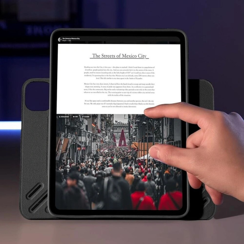 ESR Flip Hybrid Hülle für Apple iPad Pro 13" 2024/2025, ESR952, Schwarz