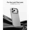 ESR Leder-Kickstand-MagSafe-Hülle für Apple iPhone 17 Pro / 18 Pro, Grau
