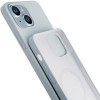3MK Hardy Case MagSafe Apple iPhone 14 Plus / 15 Plus Silikonhülle, blau