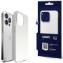 3MK Hardy Case MagSafe Apple iPhone 14 Pro Max Silikonhülle, weiß