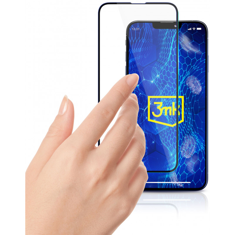 3MK HardGlass Max Lite Oppo Find X6 Pro Displayschutzfolie aus gehärtetem Glas, schwarz, 3MK4884