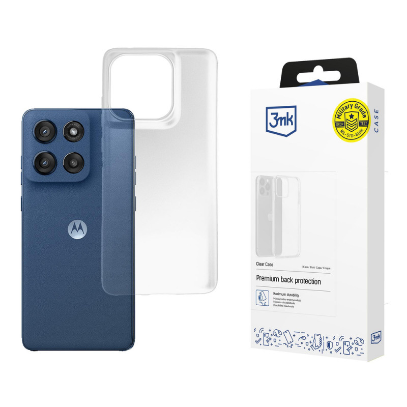 3MK Clear Case für Motorola Moto Edge 60 / 60 Fusion, transparent