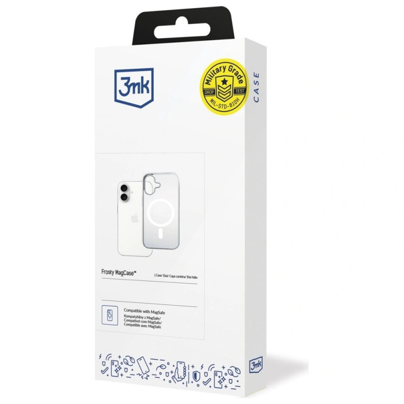 3MK Frosty MagCase für Apple iPhone 17, weiß