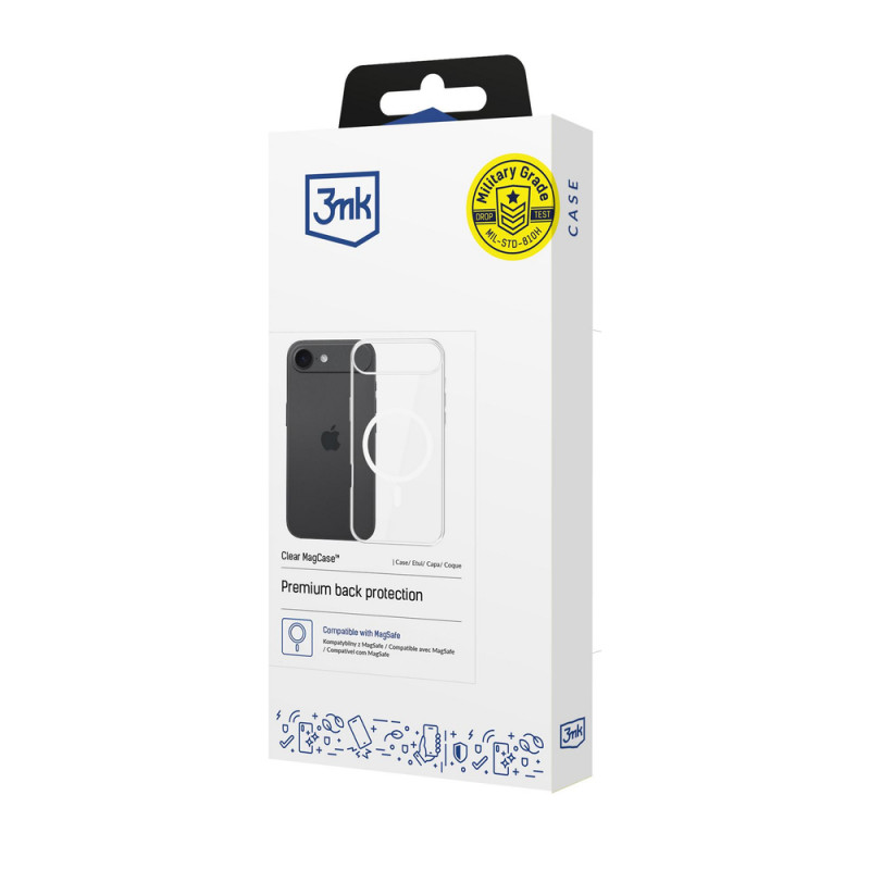 3MK Clear MagCase für Apple iPhone Air, transparent
