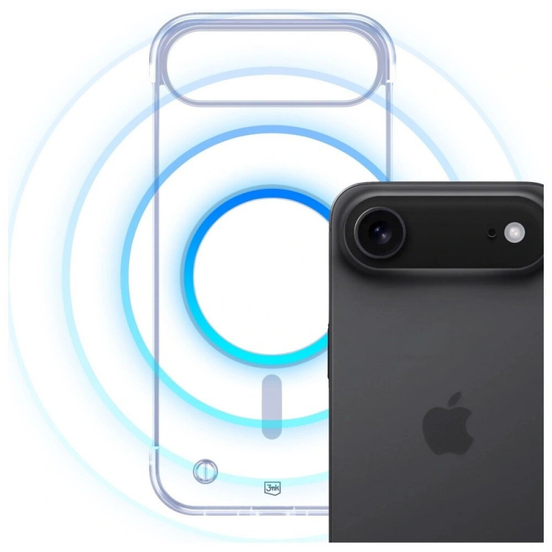 3MK Just20g MagCase Hülle für Apple iPhone Air, Transparent