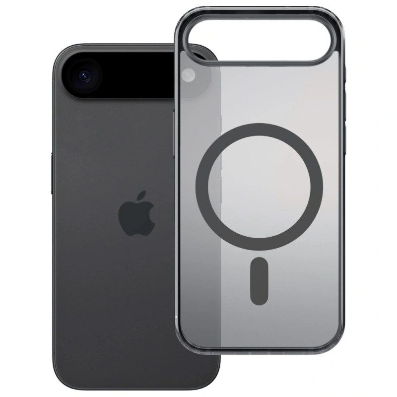 3MK Frosty MagCase Apple iPhone Air Hülle, Schwarz