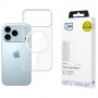 3MK Clear MagCase Hülle für Apple iPhone 17 Pro, Transparent