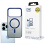 3MK Frosty MagCase Apple iPhone 17 Pro Hülle, Blau