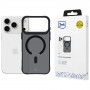 3MK Smoke MagCase Hülle für Apple iPhone 17 Pro Max, Schwarz halbtransparent