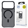 3MK Smoke MagCase Hülle für Apple iPhone 17 Pro Max, Schwarz halbtransparent