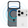 3MK Smoke MagCase Hülle für Apple iPhone 17 Pro Max, Schwarz halbtransparent