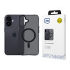 3MK Smoke Matt MagCase Hülle für Apple iPhone 17, Schwarz