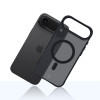 3MK Smoke Matt MagCase Hülle für Apple iPhone Air, Schwarz