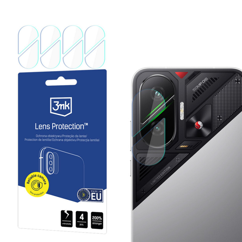 3MK Lens Protection Kameraobjektivschutz für Xiaomi Poco F7 (4 Stk.)