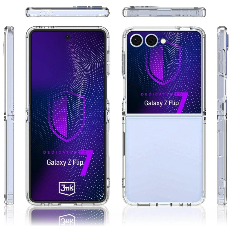 3MK Armor Case für Samsung Galaxy Z Flip7, Transparent