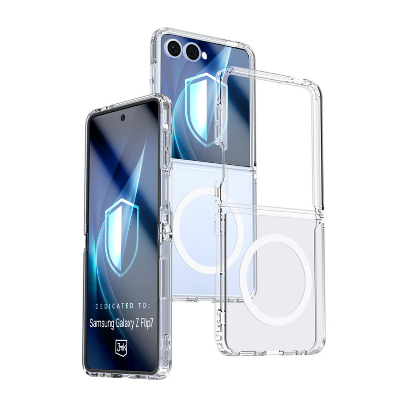 3MK Armor MagCase für Samsung Galaxy Z Flip7, Transparent