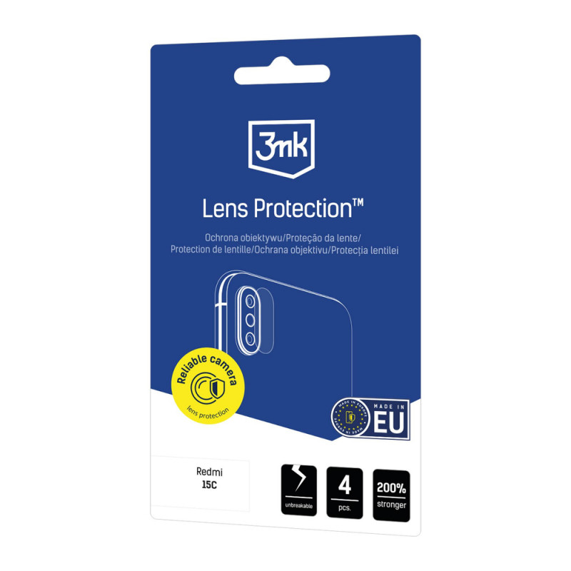 3MK Lens Protection Kameraobjektivschutz für Xiaomi Redmi 15C 4G