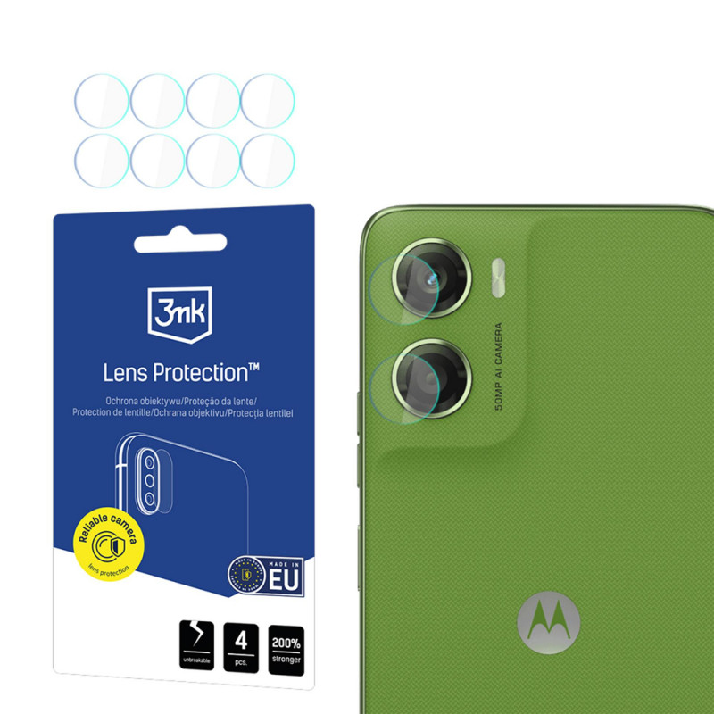 3MK Lens Protection Kameraobjektivschutz für Motorola Moto G06 / Moto G06 Power (4 Stk.)