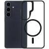 3mk Satin Armor MagCase Samsung Galaxy S26 Schutzhülle, transparent schwarz