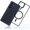 3mk Satin Armor MagCase Samsung Galaxy S26 Schutzhülle, transparent schwarz